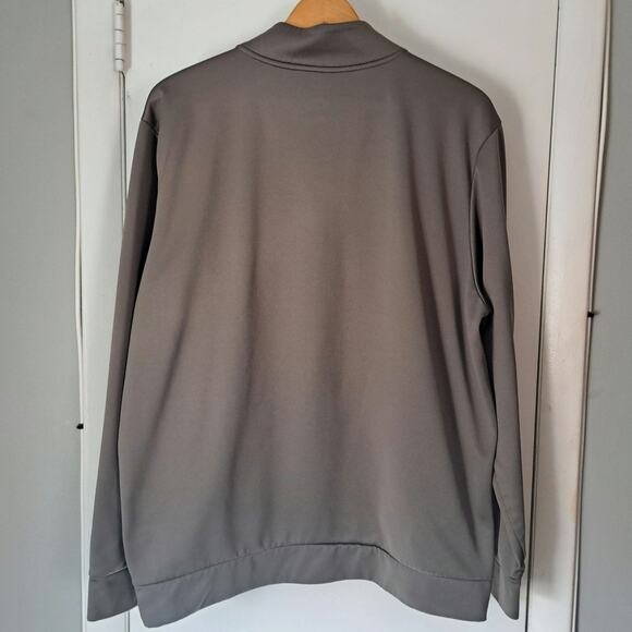 Under Armour Loose Fit 1/4 Zip Pullover Men's XL Gray - Picture 2 of 6